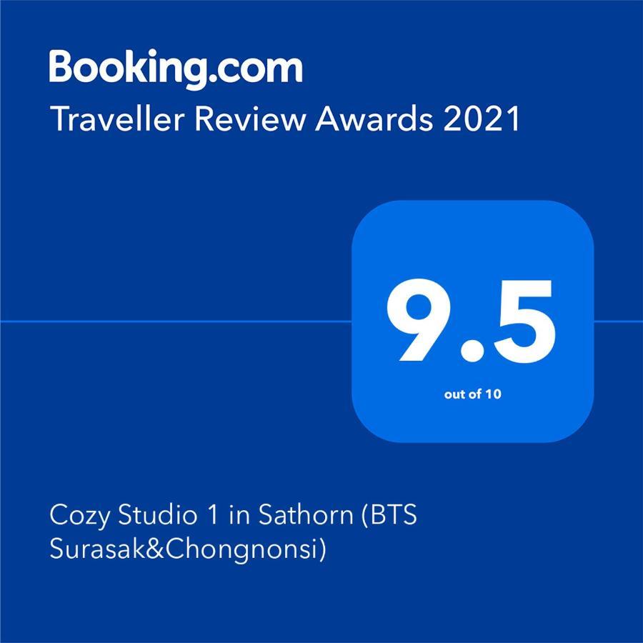 Cozy Studio 1 In Sathorn, Bts Saint Louis Bangkok Luaran gambar